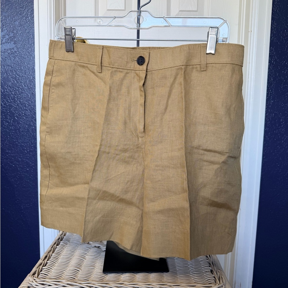 J. Crew 100% Linen Shorts size M
